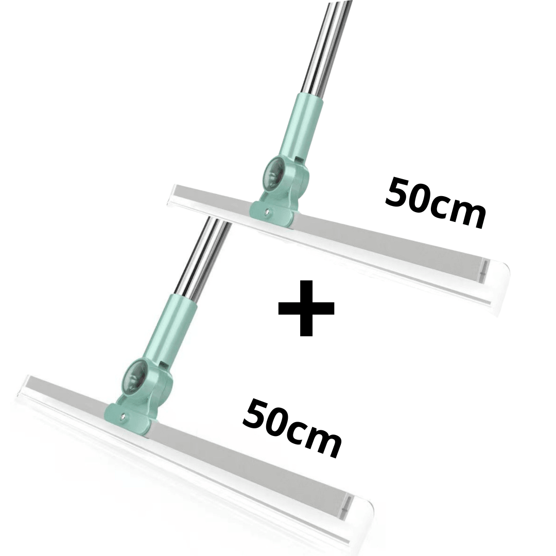 Rodo de Silicone Duo Flex 180°| Faxina 2 em 1