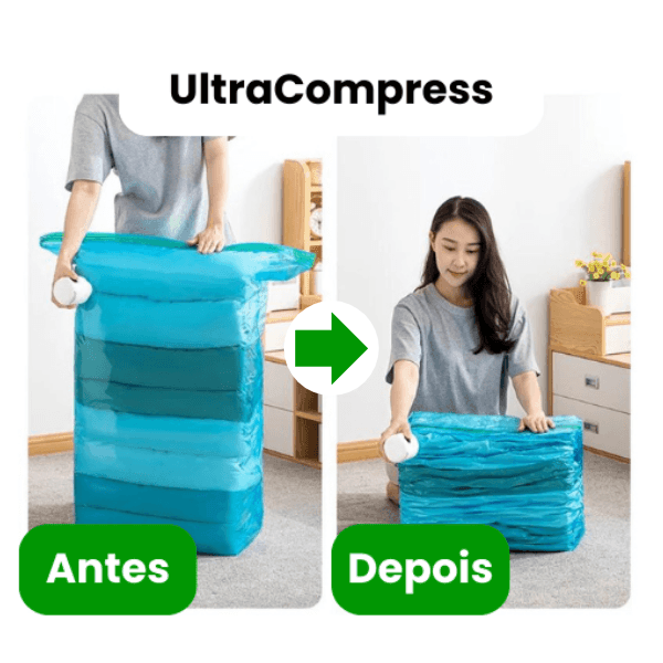 UltraCompress + Sacolas reutilizáveis (Bivolt)